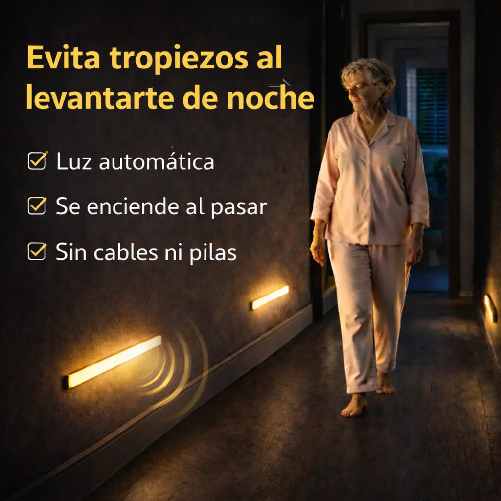 Evita tropiezos al levantarte de noche