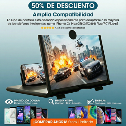 Amplificador de Pantalla HD